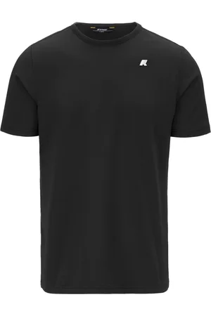 K-Way Koszulki, Mężczyzna, Czarny, M, Lekki T-shirt z dżerseju