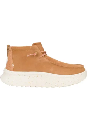 Hey dude Buty, Kobieta, brązowy, 37 EU, Zamsz, Kamelowe Podróże Trapery