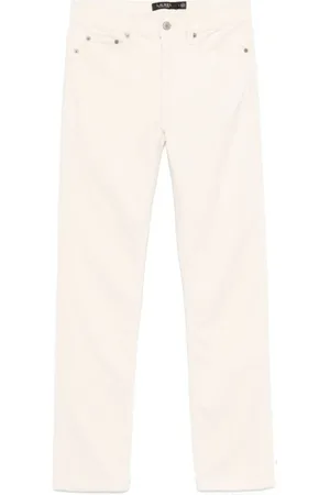 Ralph Lauren Jeansy, Kobieta, Beżowy, 2XL, Midrise skinny jeans