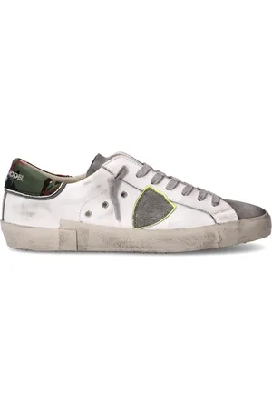 Philippe model Buty, Mężczyzna, Biały, 47 EU, Zamsz, Sneakers Prsx Tennis