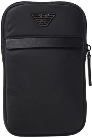 Emporio Armani Torebki, Mężczyzna, Czarny, ONE SIZE, Stylowe Torby Kolekcja