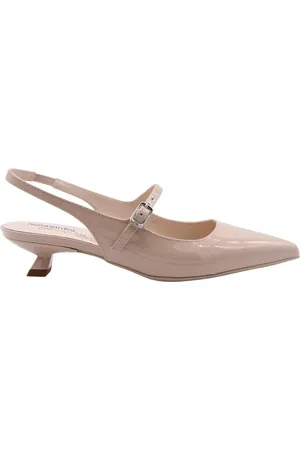 Nero Giardini Buty, Kobieta, Beżowy, 36 EU, Eleganckie Buty Slingback z Detalem Venzone