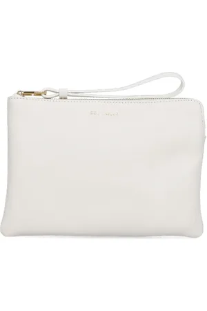 Coccinelle Torebki, Kobieta, Beżowy, ONE SIZE, Elegancka Pochette z jasnej skóry