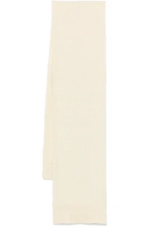 Jil Sander Akcesoria, Kobieta, Beżowy, ONE SIZE, Dzianinowy szalik