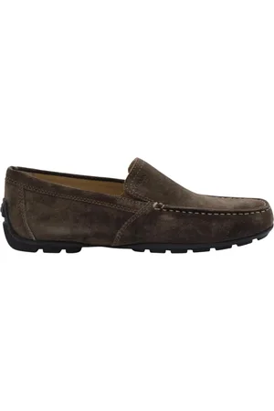 Geox Buty, Mężczyzna, brązowy, 42 EU, Klasyczne Skórzane Mokasyny Buty