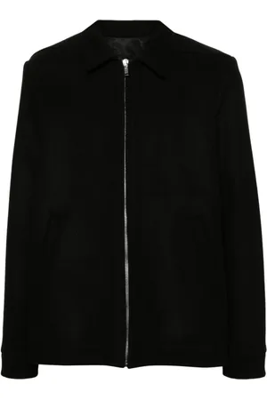 Rick Owens Kurtki, Mężczyzna, Czarny, 3XL, Czarne Kurtki dla Stylowego Wyglądu