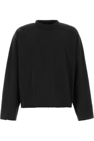 Entire Studios Koszulki, Mężczyzna, Czarny, M, Czarna Bawełniana Oversize T-shirt