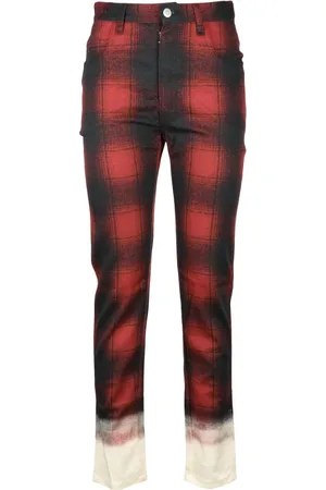 Maison Margiela Jeansy, Kobieta, Wielobarwność, W24, Stylowe jeansy z bawełną i elastanem