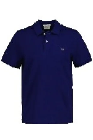 GANT Koszulki, Mężczyzna, Niebieski, S, Bawełna, Klasyczna koszulka polo