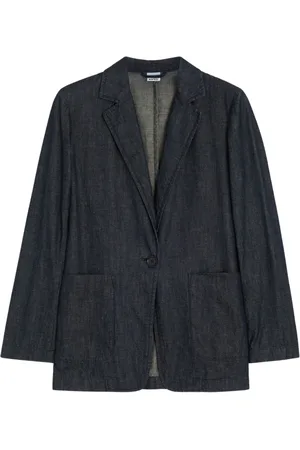 Aspesi Kurtki, Kobieta, Niebieski, M, Denim, Kurtka Jeansyowa Mod. 0932