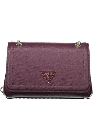 Guess Torebki, Kobieta, Fioletowy, ONE SIZE, Len, Fioletowa torebka damska z polietylenu