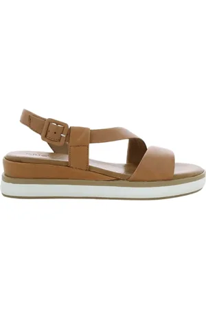 Inuovo Buty, Kobieta, brązowy, 41 EU, Stylowe Damskie Sandały w Kolorze Cognac
