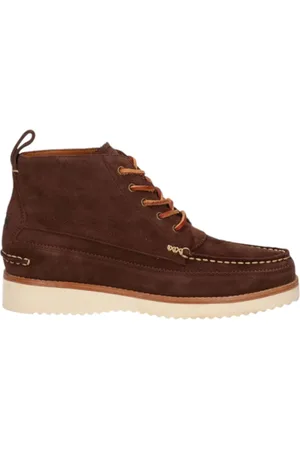Ralph Lauren Buty, Mężczyzna, brązowy, 43 EU, Zamsz, Zamszowe Buty Ranger