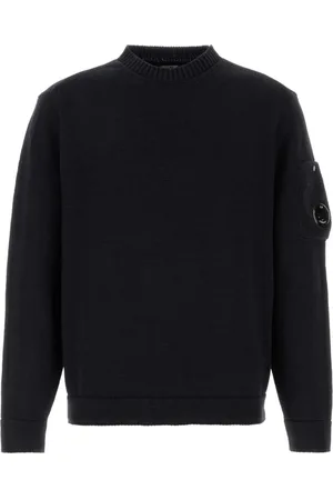 C.P. Company Swetry, Mężczyzna, Niebieski, M, Midnight Cotton Sweater
