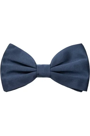 Dolce & Gabbana Akcesoria, Mężczyzna, Niebieski, ONE SIZE, Niebieski Jedwabny Motyl Spinka do Włosów