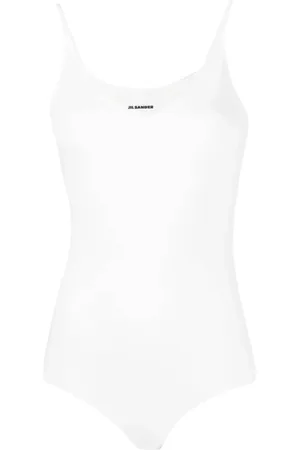 Jil Sander Koszulki, Kobieta, Biały, S, Białe Body
