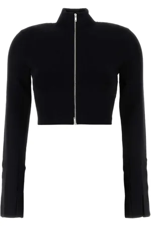 Nanushka Swetry, Kobieta, Czarny, S, Czarny Sweter Izan Cardigan
