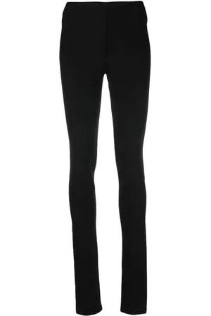 Rick Owens Spodnie, Kobieta, Czarny, M, Legginsy Amber