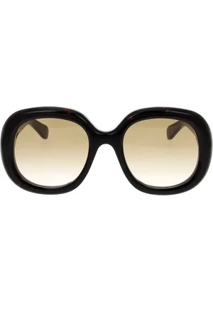 Chloé Akcesoria, Kobieta, brązowy, ONE SIZE, Stylowe okulary przeciwsłoneczne z unikalnym wzornictwem