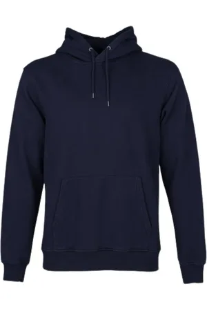 Colorful Standard Bluzy, Mężczyzna, Niebieski, M, Clic Hood
