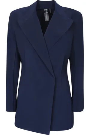 Norma Kamali Kurtki, Kobieta, Niebieski, XS, Blazer