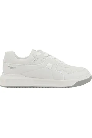 VALENTINO GARAVANI Buty, Mężczyzna, Biały, 45 EU, Len, Obcasy ze Studami
