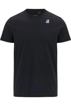 K-Way Koszulki, Mężczyzna, Niebieski, XL, Klasyczny T-shirt Edouard