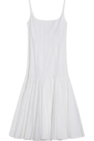 Jacquemus Sukienki, Kobieta, Biały, S, Długa Sukienka Damska Elegancki Styl