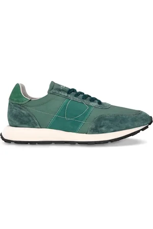 Philippe model Buty, Mężczyzna, Zielony, 40 EU, Zamsz, Sneakers Tour Running