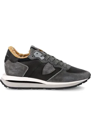 Philippe model Buty, Mężczyzna, Szary, 43 EU, Zamsz, Sneakers Tropez Haute Running