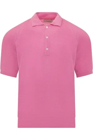 LANEUS Koszulki, Mężczyzna, Różowy, S, Klasyczna Kolekcja Koszulek Polo