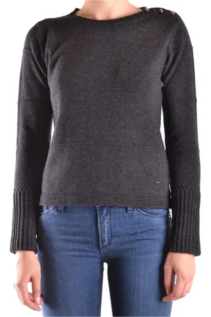 Emporio Armani Swetry, Kobieta, Szary, M, Stylowe Swetry dla Mężczyzn i Kobiet