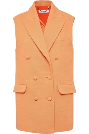 MVP Wardrobe Kurtki, Kobieta, Pomarańczowy, S, Bawełna, Monica Jacket