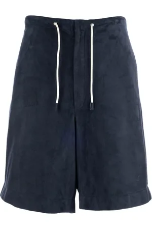 Emporio Armani Szorty, Mężczyzna, Niebieski, S, Bermudy Buty do Stylowych Outfitów