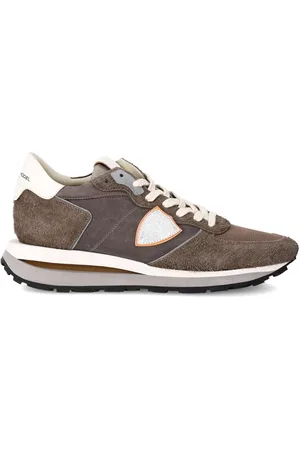 Philippe model Buty, Mężczyzna, brązowy, 44 EU, Zamsz, Sneakers Tropez Haute Running