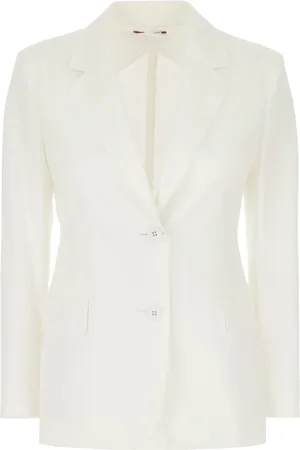 Max Mara Kurtki, Kobieta, Biały, 2XS, Stylowe Kurtki i Kamizelki Kolekcja