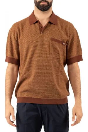 Dickies Koszulki, Mężczyzna, brązowy, M, Stylowy Sweter