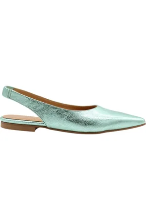CTWLK. Buty, Kobieta, Zielony, 39 EU, Bermuda Slingback Sandały