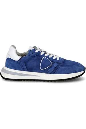 Philippe model Buty, Mężczyzna, Niebieski, 44 EU, Zamsz, Sneakers Tropez 2.1 Running