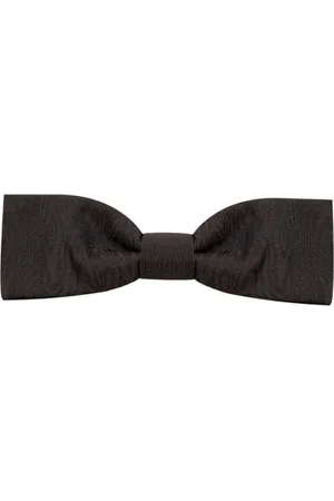 Dolce & Gabbana Akcesoria, Mężczyzna, brązowy, ONE SIZE, Poliester, Brązowy Jedwabny Spinka do Włosów