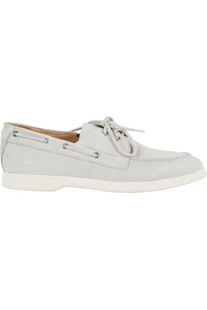 TAGLIATORE Buty, Mężczyzna, Szary, 41 EU, Zamsz, Suede Buty Żeglarskie