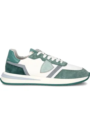 Philippe model Buty, Mężczyzna, Zielony, 46 EU, Zamsz, Sneakers Tropez 2.1 Running