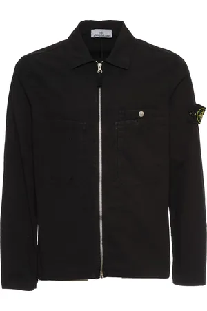 Stone Island Kurtki, Mężczyzna, Czarny, XL, Męska Kurtka & Płaszcz Nero