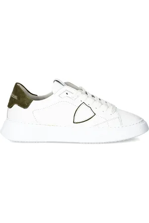 Philippe model Buty, Mężczyzna, Biały, 44 EU, Zamsz, Sneakers Temple Tennis