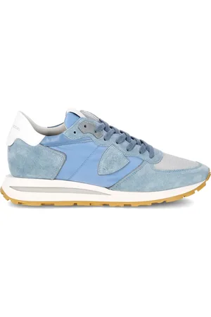 Philippe model Buty, Mężczyzna, Niebieski, 42 EU, Zamsz, Sneakers Tropez Haute Running