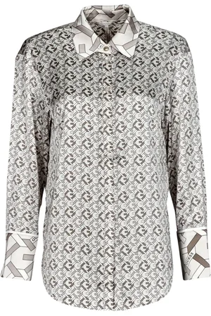 Guess Bluzki, Kobieta, Szary, XS, Stylowa Bluzka Alexandra