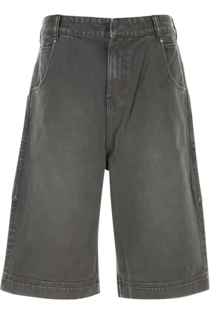 Entire Studios Szorty, Mężczyzna, Szary, XL, Denim, Ciemnoszare Szorty Bermudy z Denimu