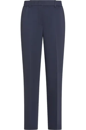 SEVENTY BY SERGIO TEGON Spodnie, Kobieta, Niebieski, S, Spodnie Cadì Stretch