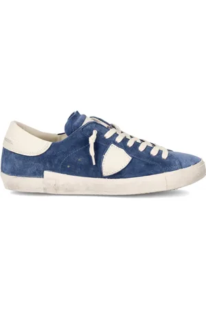 Philippe model Buty, Mężczyzna, Niebieski, 43 EU, Zamsz, Sneakers Prsx Tennis