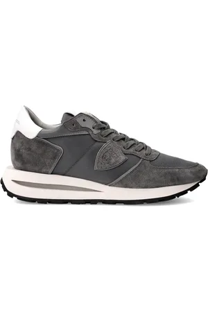 Philippe model Buty, Mężczyzna, Szary, 44 EU, Zamsz, Sneakers Tropez Haute Running